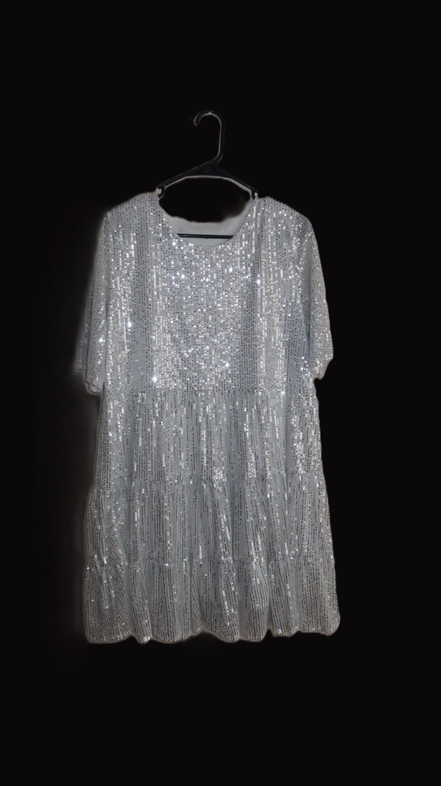 Sequin Baby doll Dress