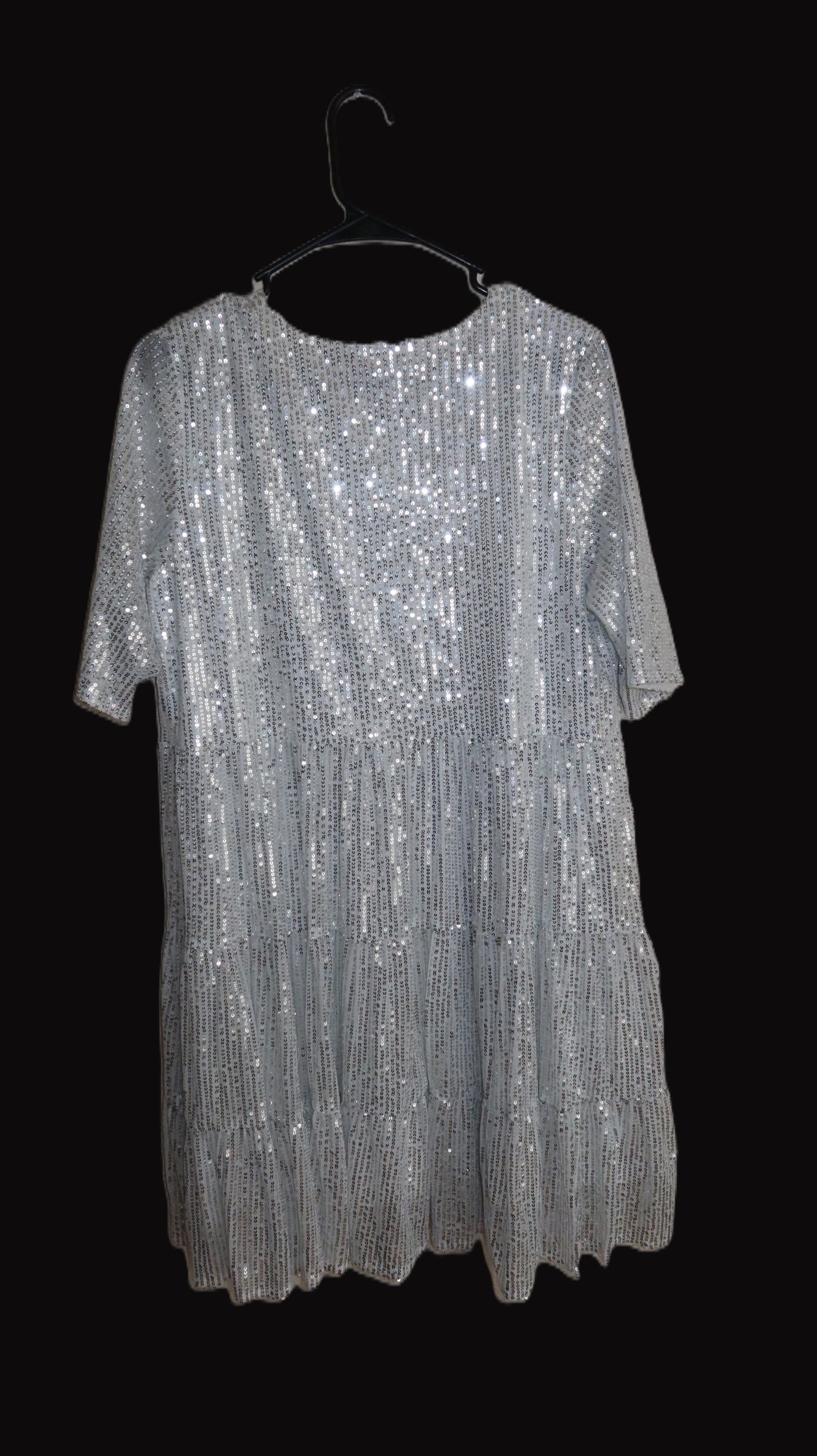 Sequin Baby doll Dress