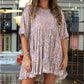 Sequin Baby Doll Dress